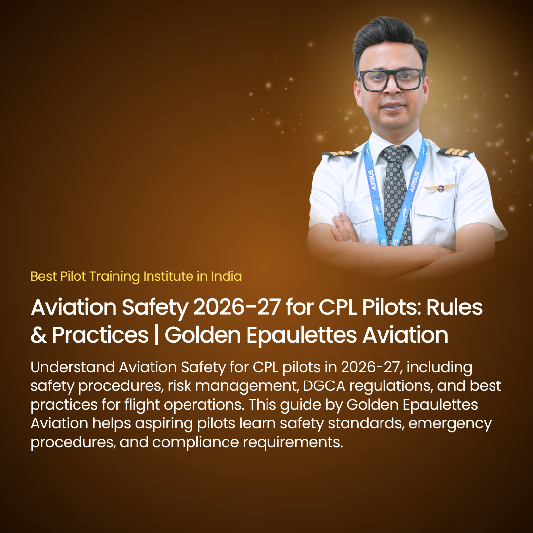 Aviation Safety 2026-27 for CPL Pilots: Rules & Practices | Golden Epaulettes Aviation
